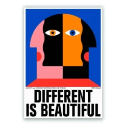 Different is Beautiful Giclée Print