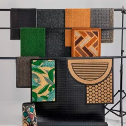 Doormat Coco White Home 40 x 70