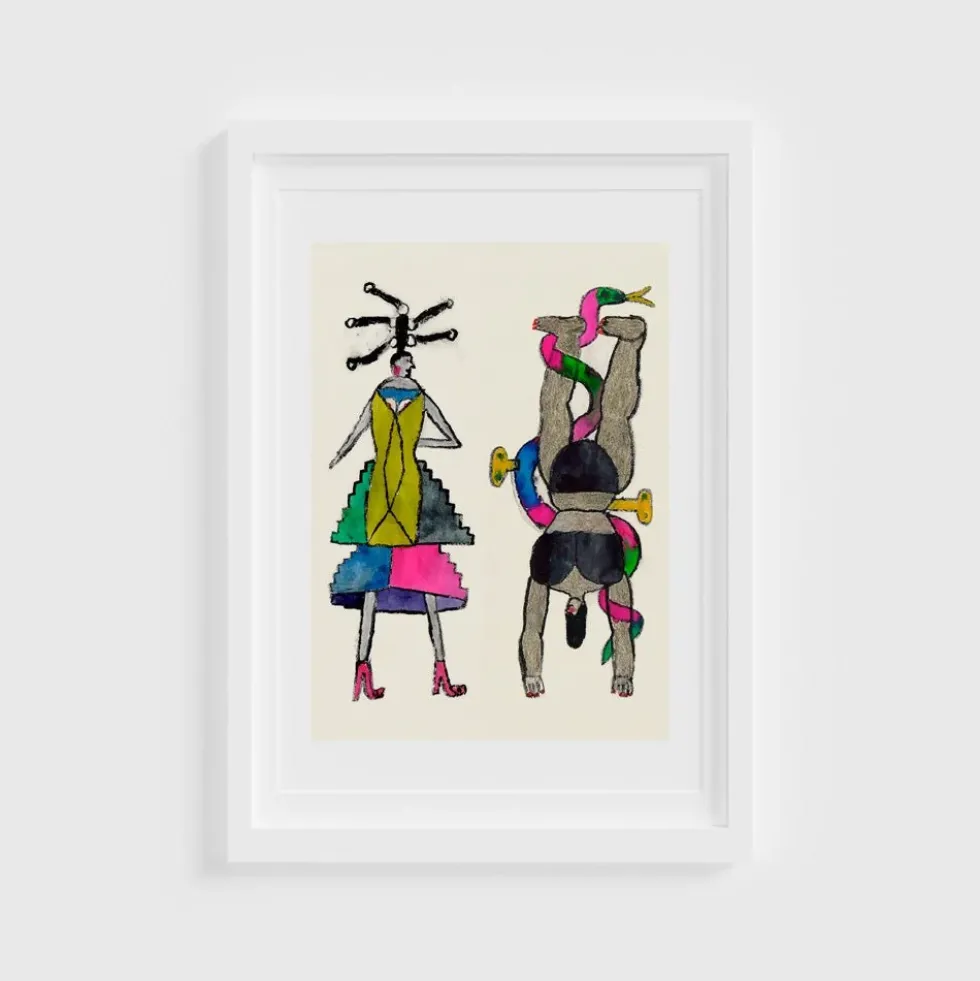 Dos Marionetas Giclée Print