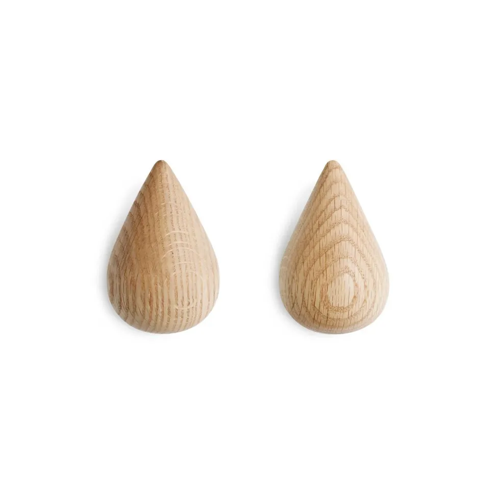 Dropit Hooks Large Oak (2 pcs)