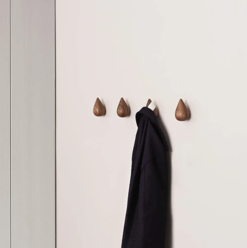 Dropit Hooks Small Walnut (Set de 2)