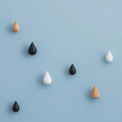 Dropit Hooks Small Walnut (Set de 2)