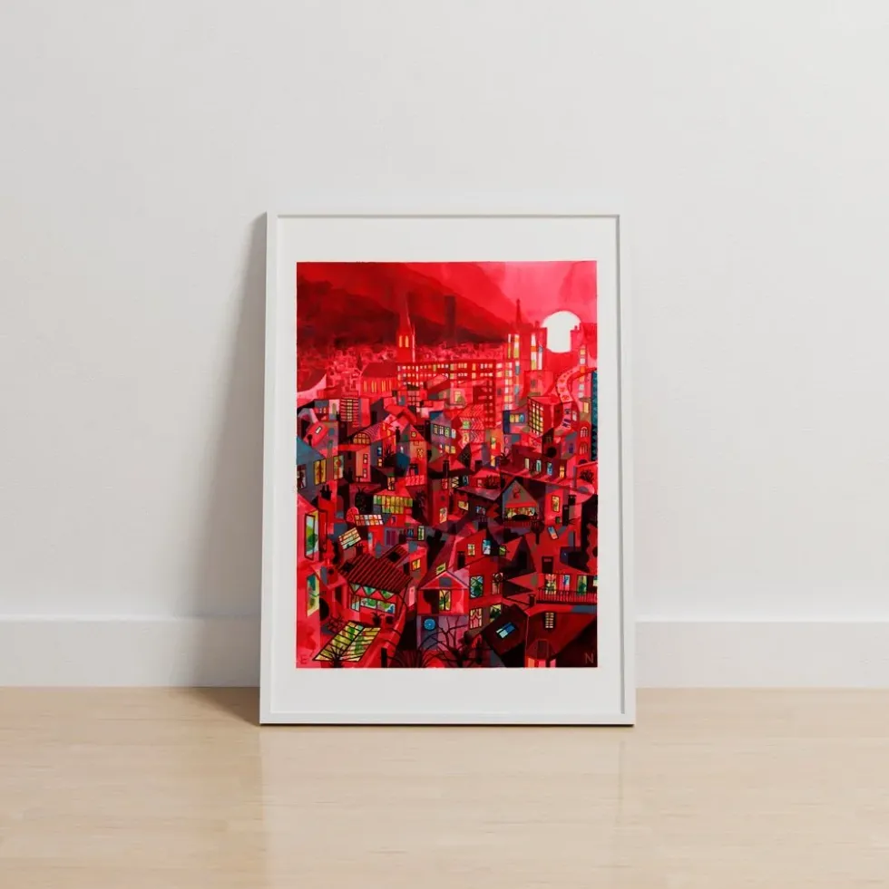 Dusk View Giclée Print
