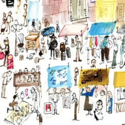 El Rastro Giclée Print