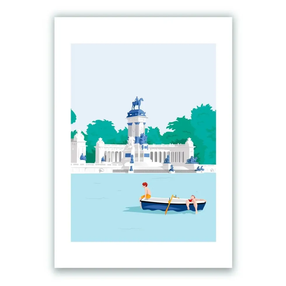El Retiro Giclée Print