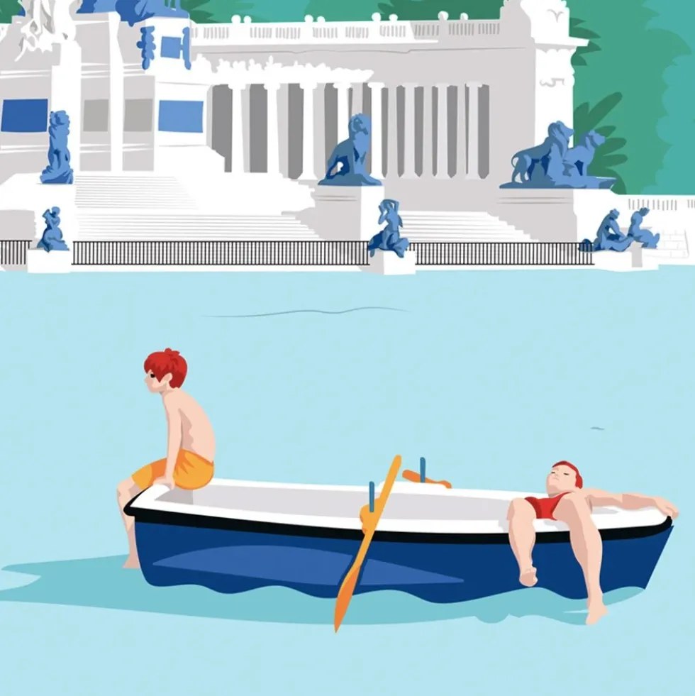 El Retiro Giclée Print