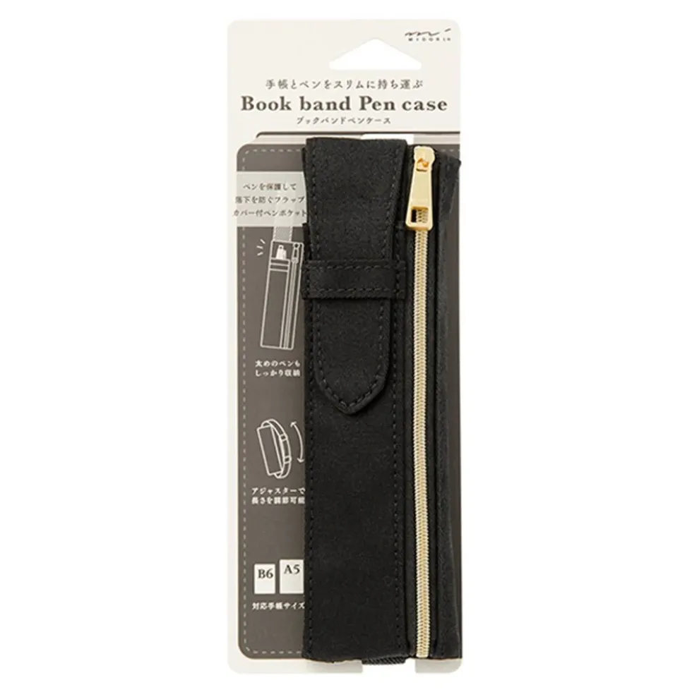 Estuche Book Band (B6 - A5) Negro