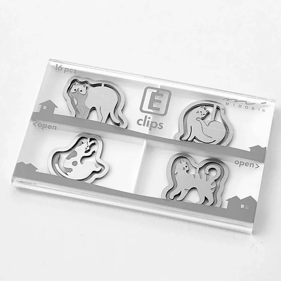 Etching Clips Cat