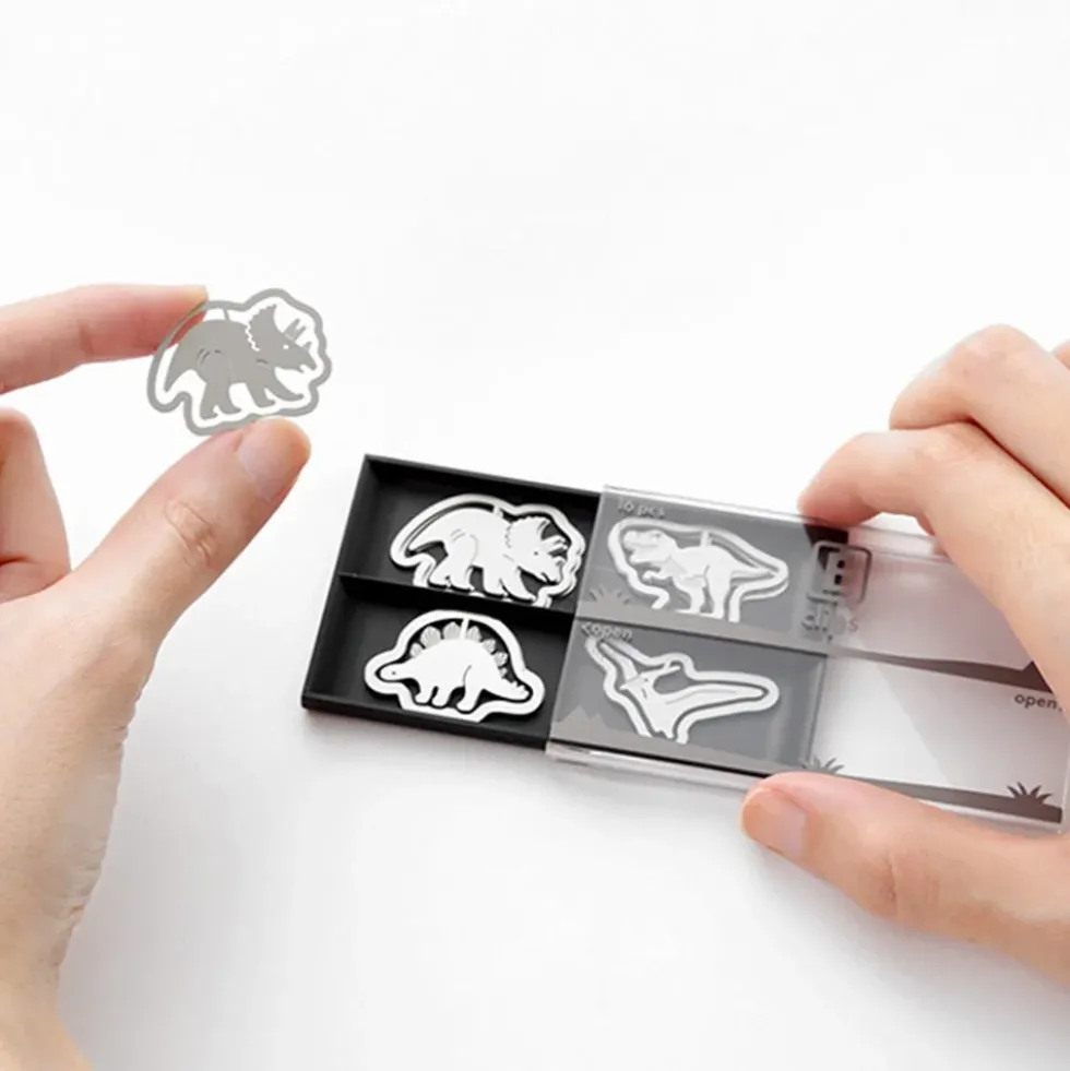 Etching Clips Dinosaur