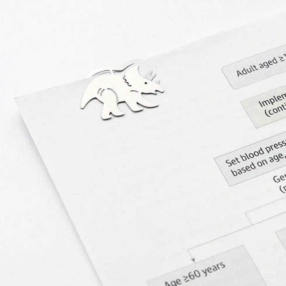 Etching Clips Dinosaur