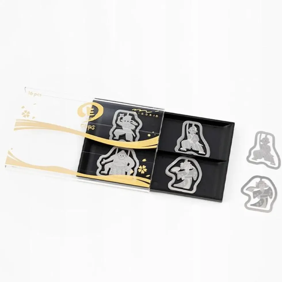 Etching Clips Japanese People