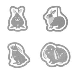 Etching Clips Rabbit