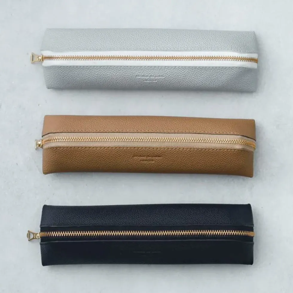 Fastener Pen Case Navy