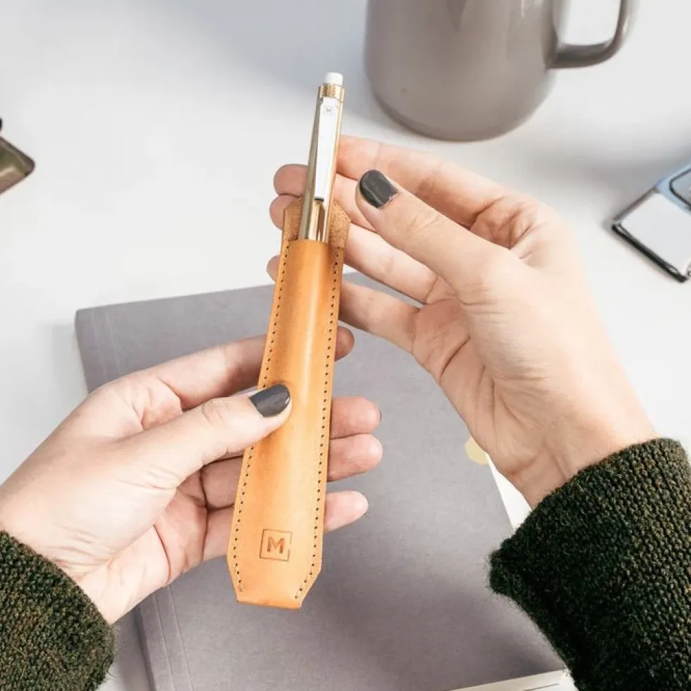 Ferrule Leather Case