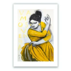 Flamenca "Vamos Venga" GIclée Print