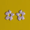 Floral Earrings Lavander