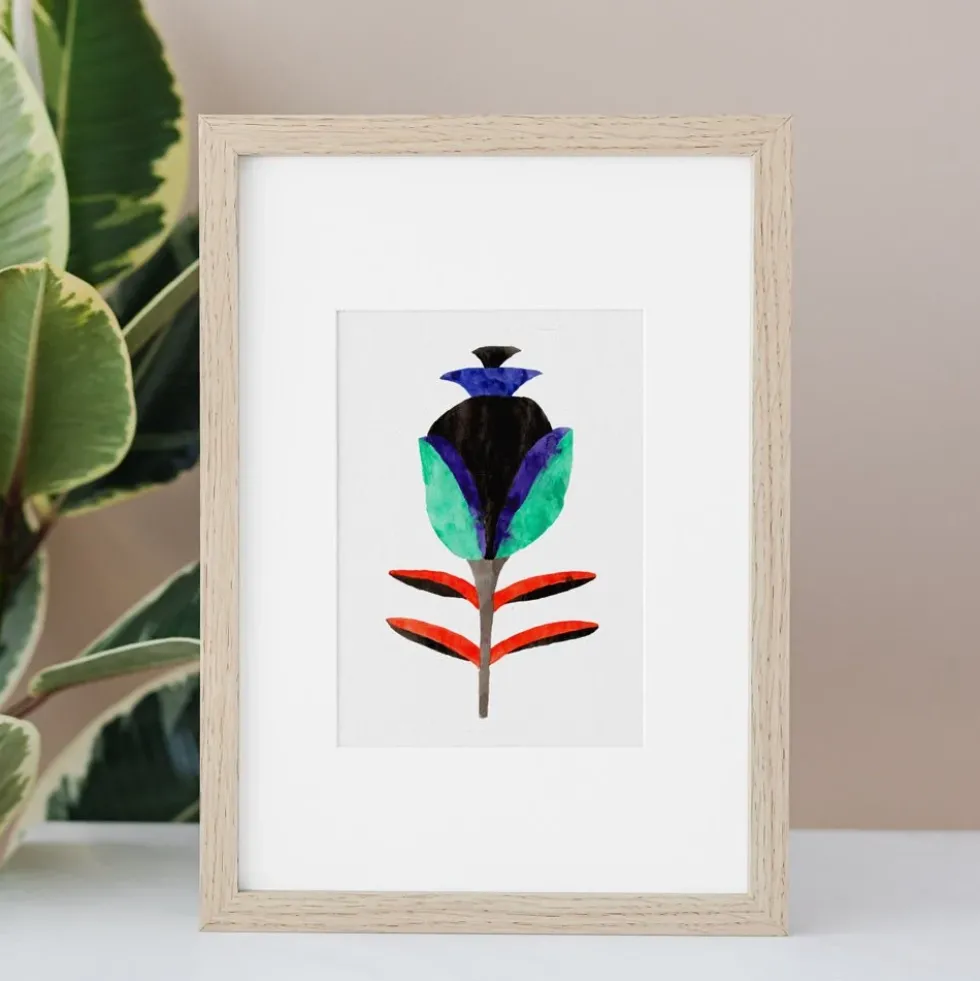 Flor 2 Giclée Print A5