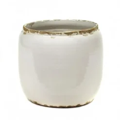 Flower Pot Costa M White