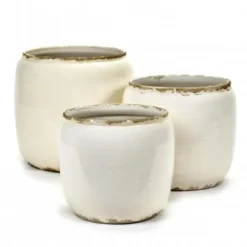 Flower Pot Costa M White