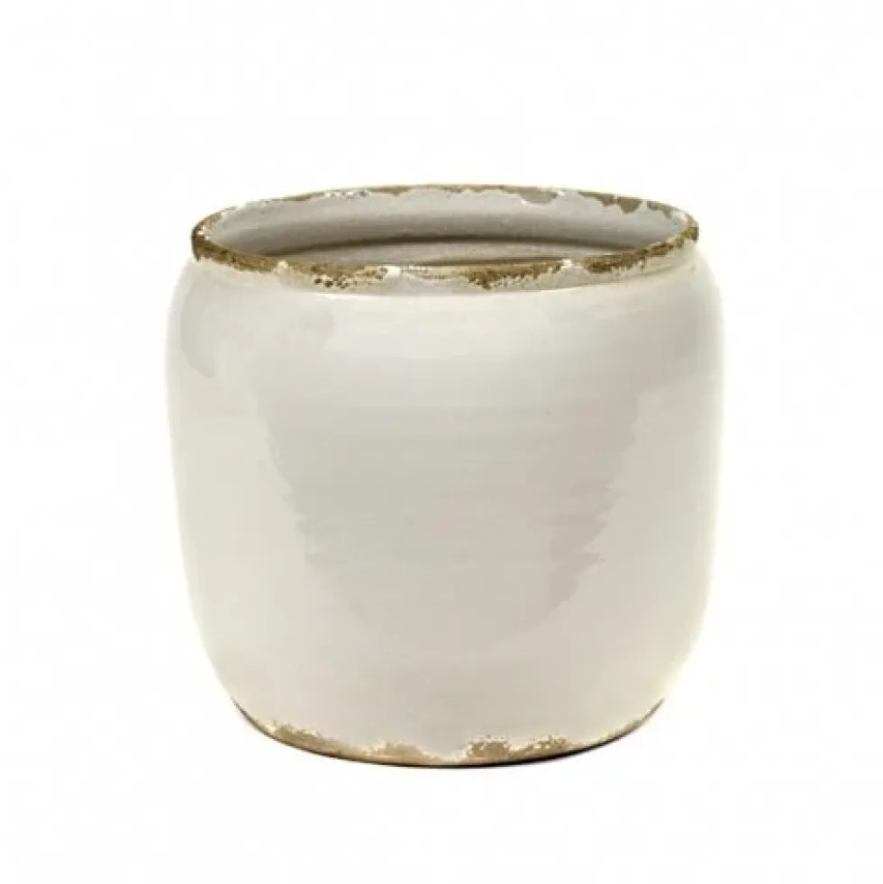 Flower Pot Costa S White