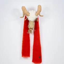 Foulard Mohair Red 634 18x170