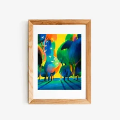 Garden State Giclée Print A5