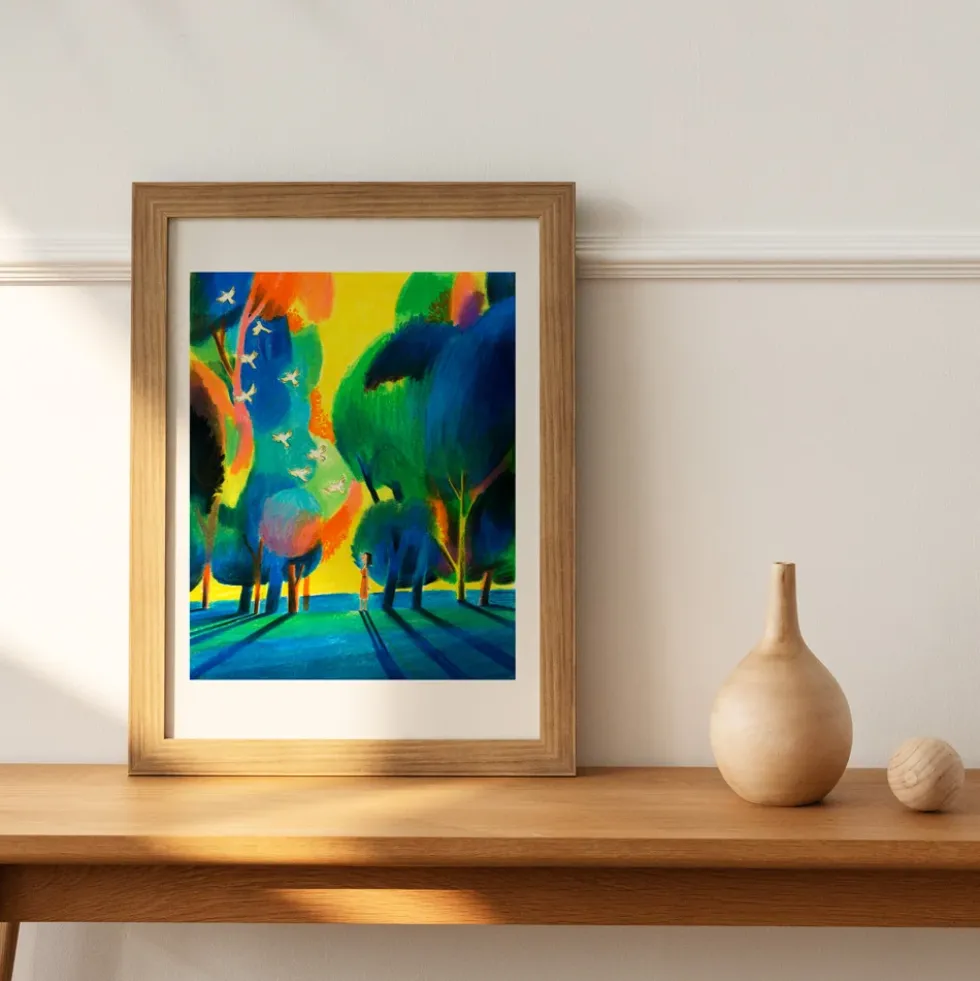 Garden State Giclée Print A5