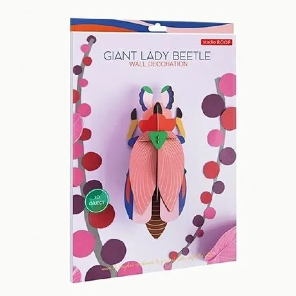 Giant Lady Beetle Wall Decoration