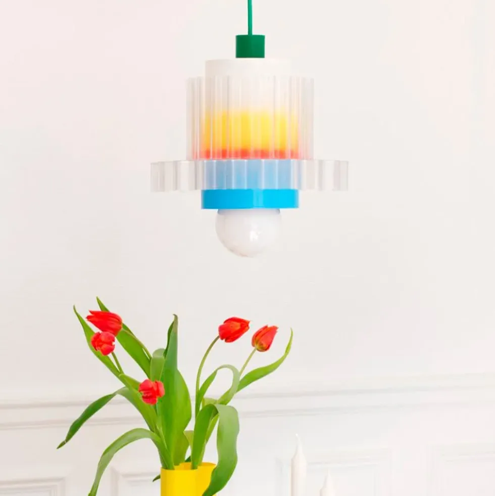 Gigi Lamp N°5 Green Cable