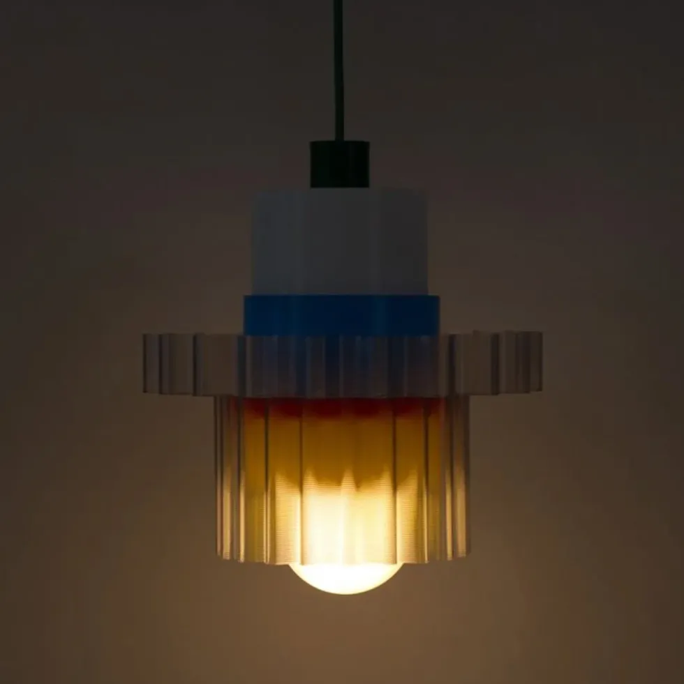Gigi Lamp N°5 Green Cable