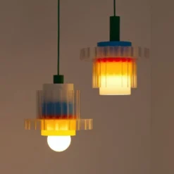 Gigi Lamp N°5 Green Cable