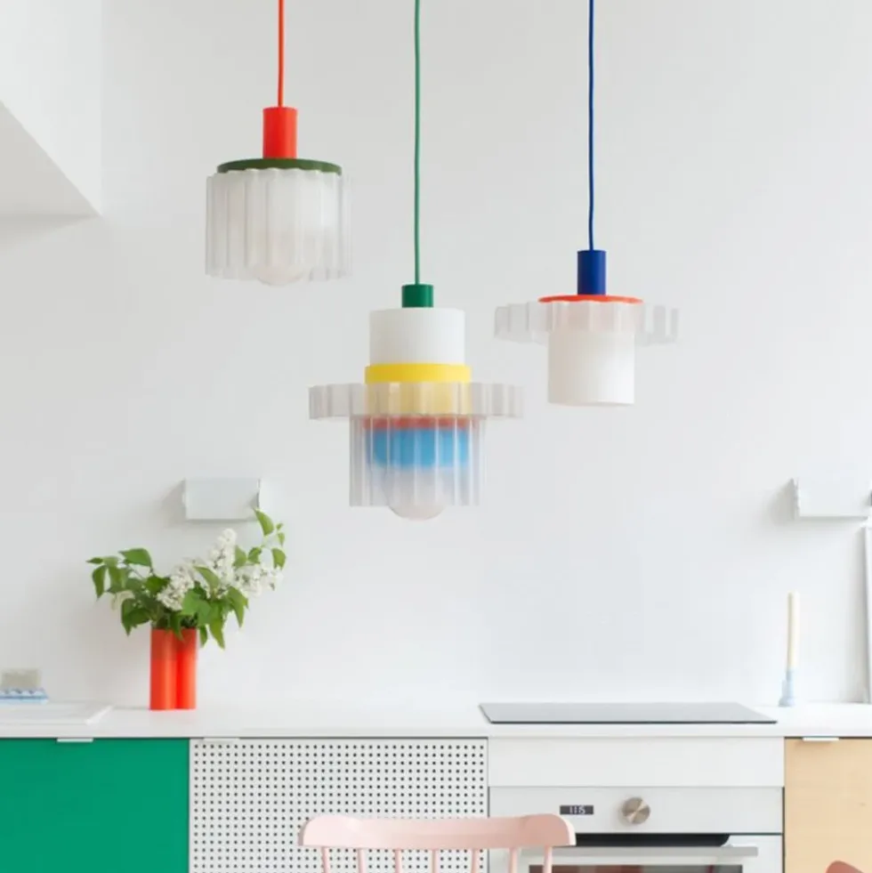 Gigi Lamp N°5 Green Cable