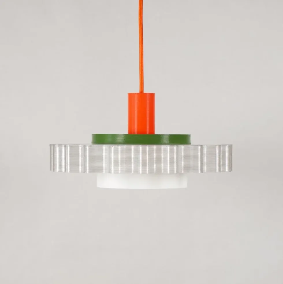Gigi Lamp N°3 Orange Cable