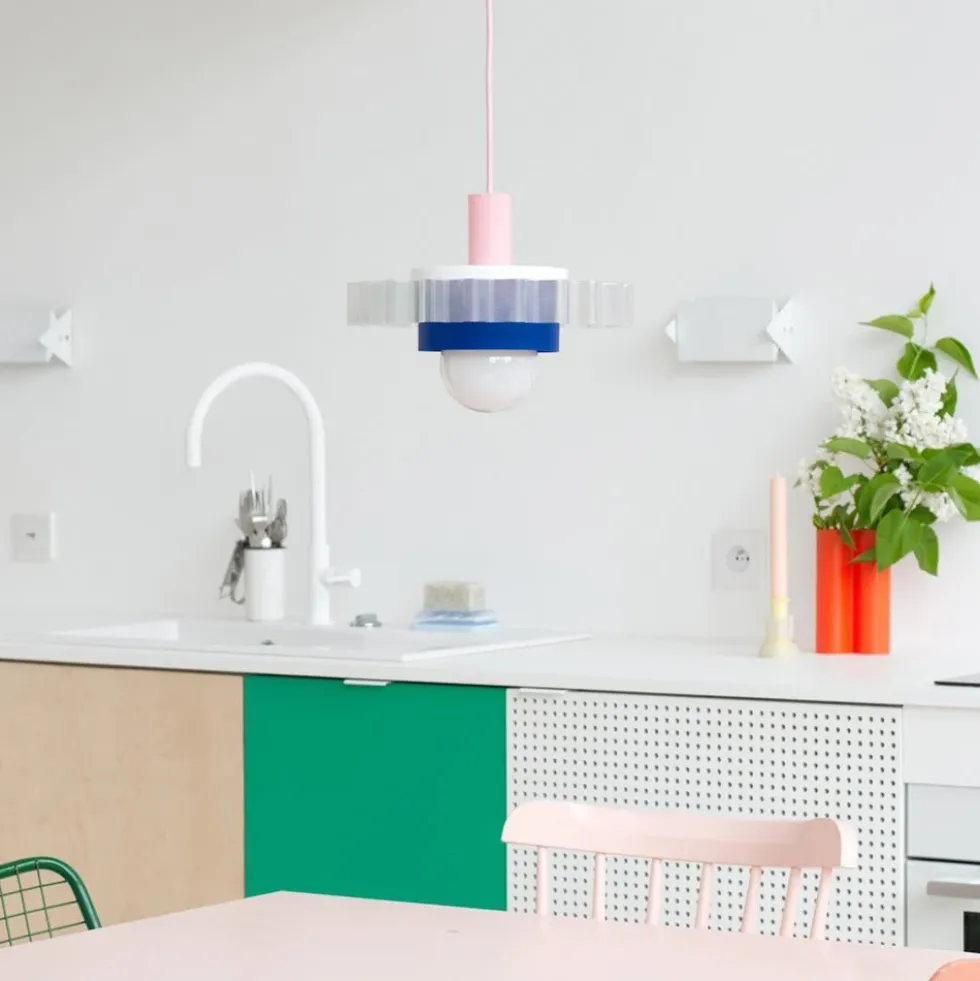Gigi Lamp N°3 Pink Cable