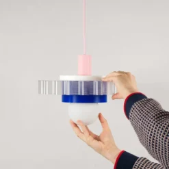 Gigi Lamp N°3 Pink Cable