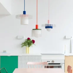 Gigi Lamp N°3 Pink Cable