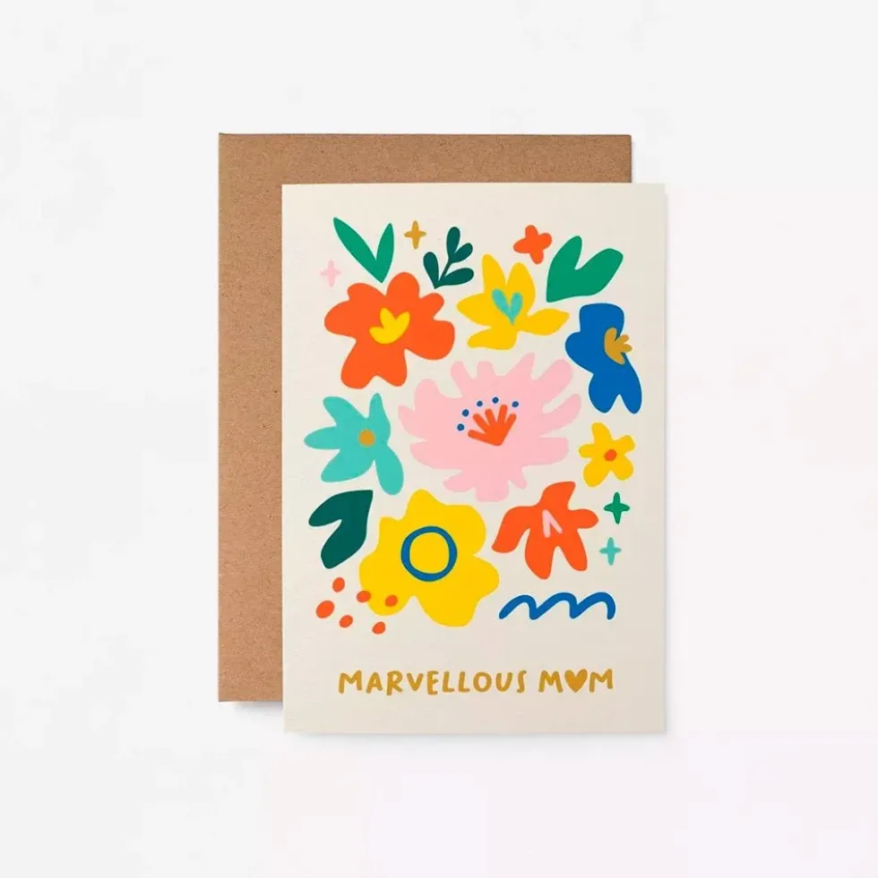 Greeting Card “Marvellous Mum”