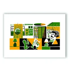 Habitación Compartida Giclée Print