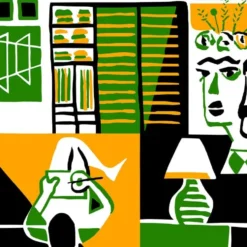 Habitación Compartida Giclée Print
