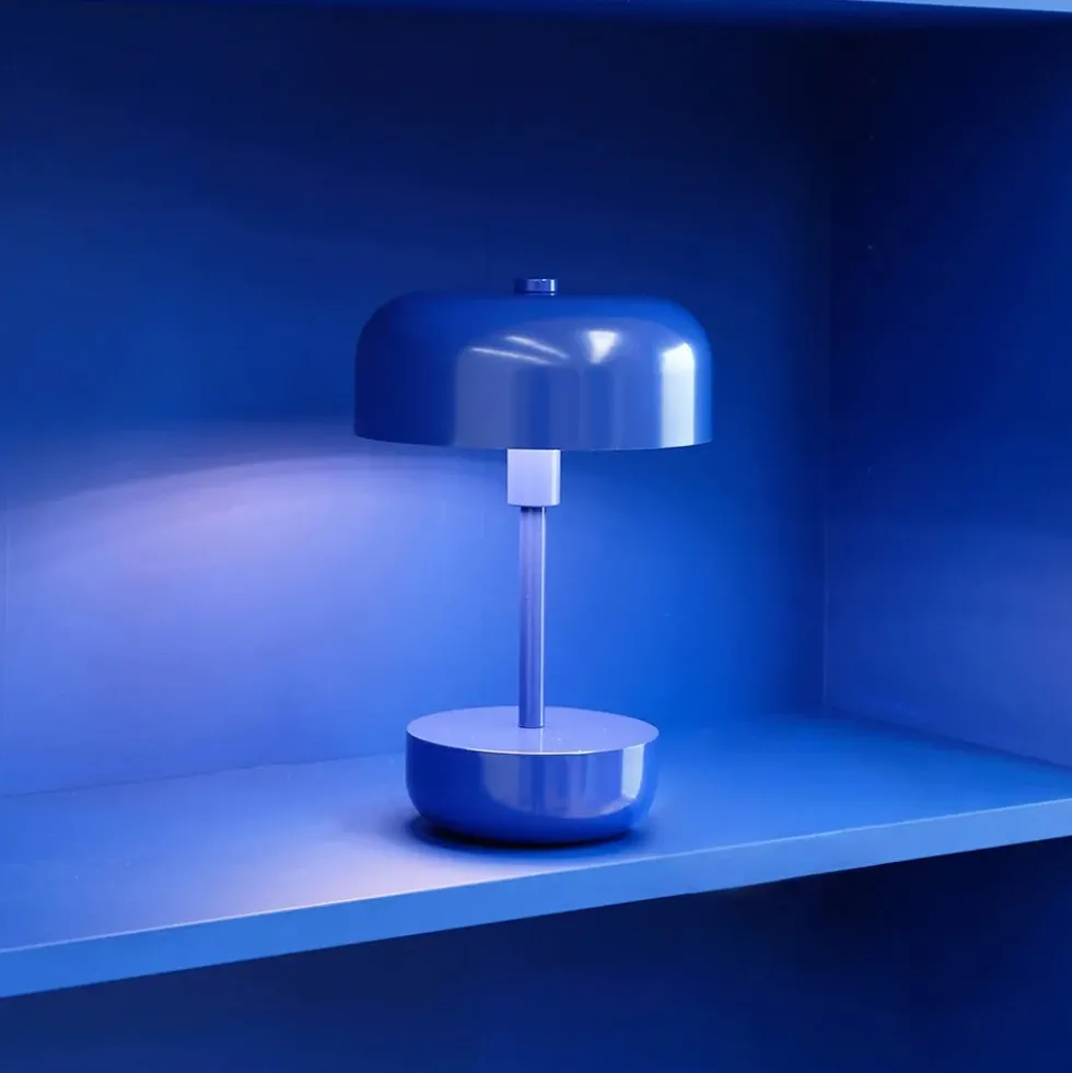 Haipot Blue Rechargeable LED Table Lamp