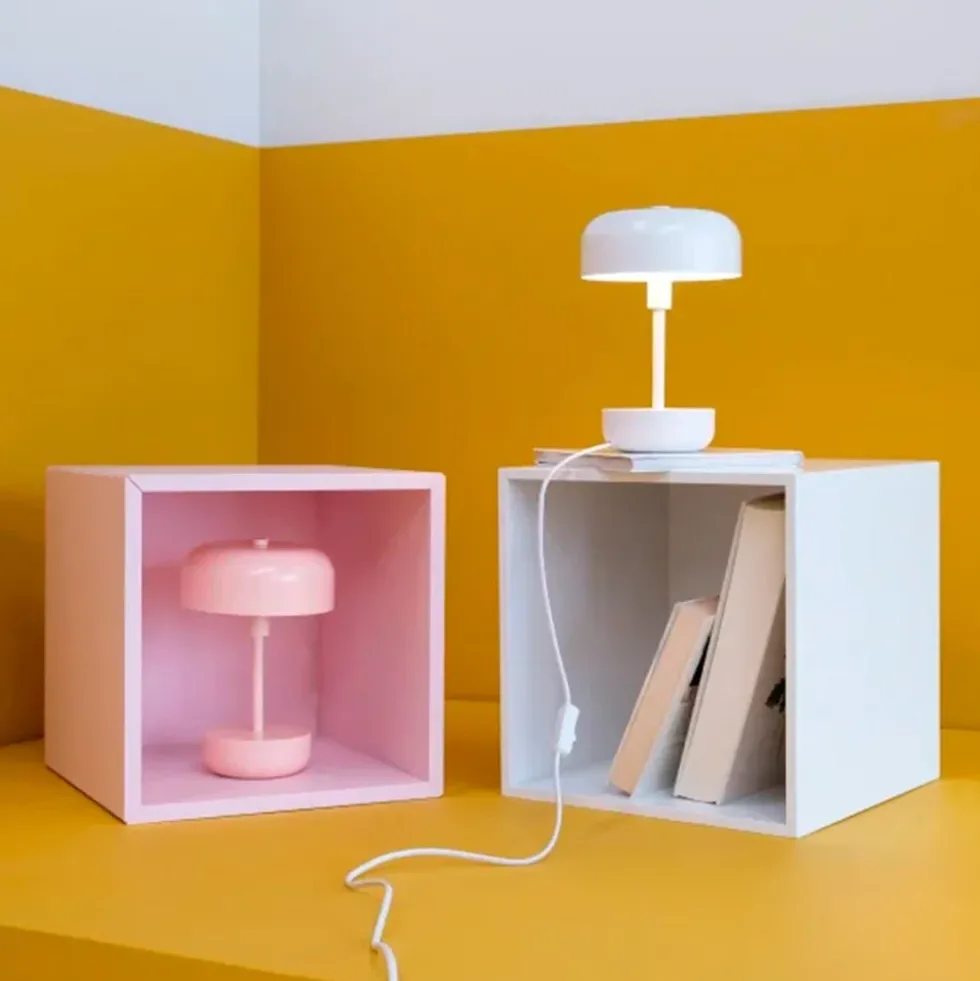 Haipot Pink Rechargeable LED Table Lamp