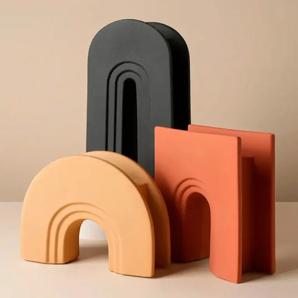 Handmade Nordic Terracotta Vases Dodeca
