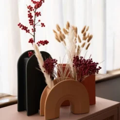 Handmade Nordic Terracotta Vases Dodeca