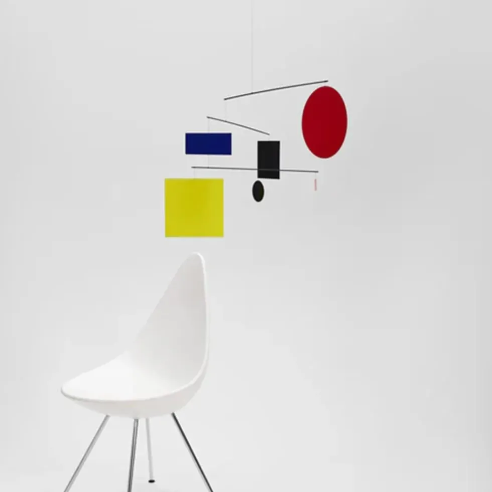Hanging Mobile Circle Square Guggenheim L