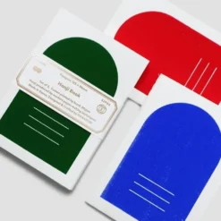 Hanji Book Passport 3pcs/set Blue