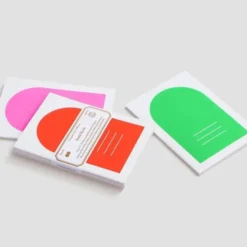 Hanji Book Passport 3pcs/set Neon Pink