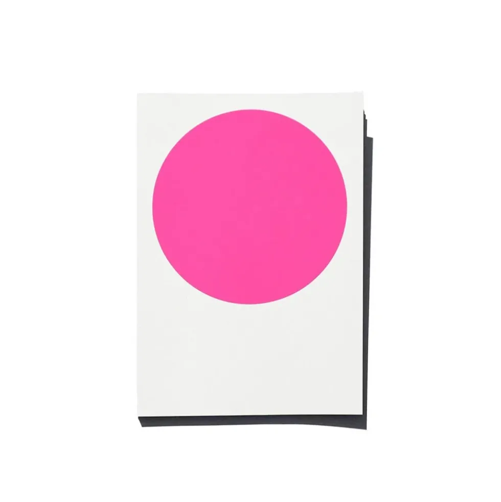 Hanji Book Symbol A5 Plain Circle Pink