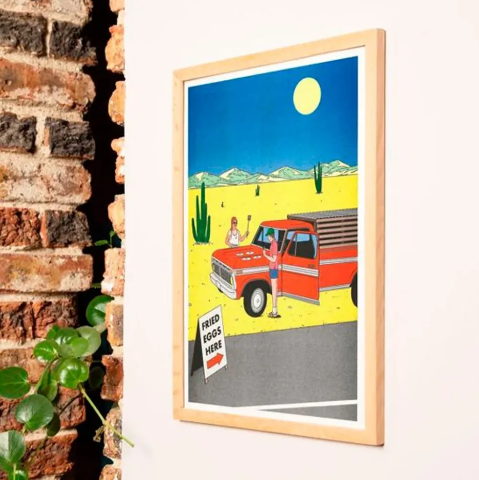 If you don’t have stove, use a pickup Risograph A3