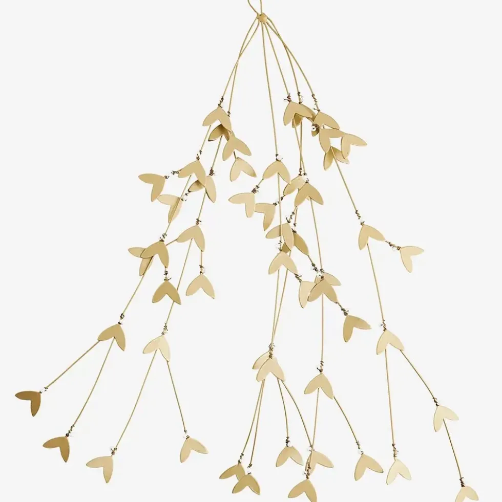 Iron Mistletoe Ant. Brass