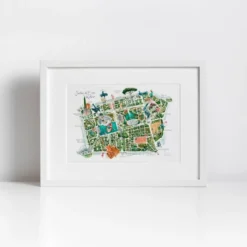 Jardines del Buen Retiro Giclée Print